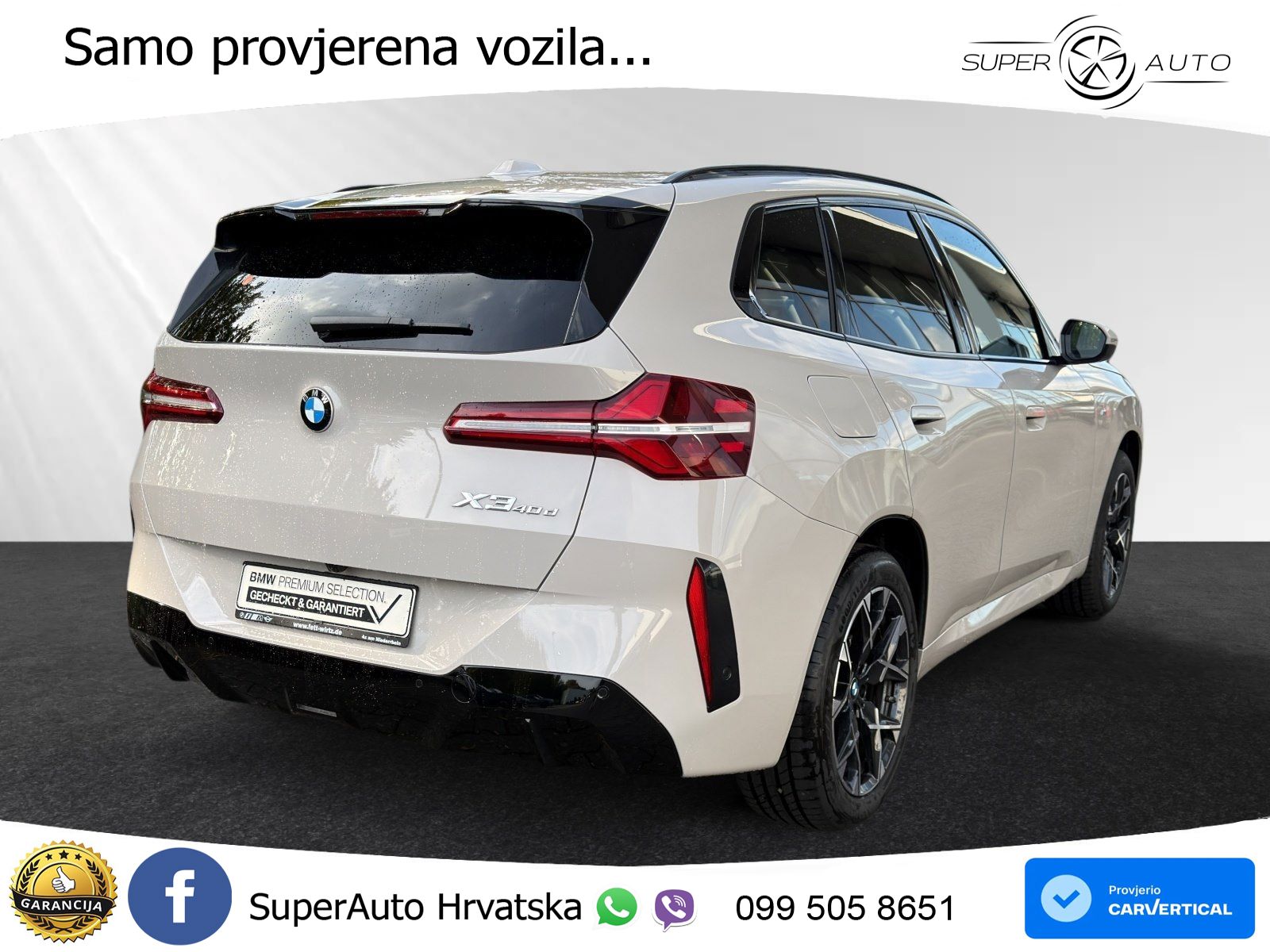 BMW X3 40d xDrive Steptronic M Sport LED+GR SJED+ACC