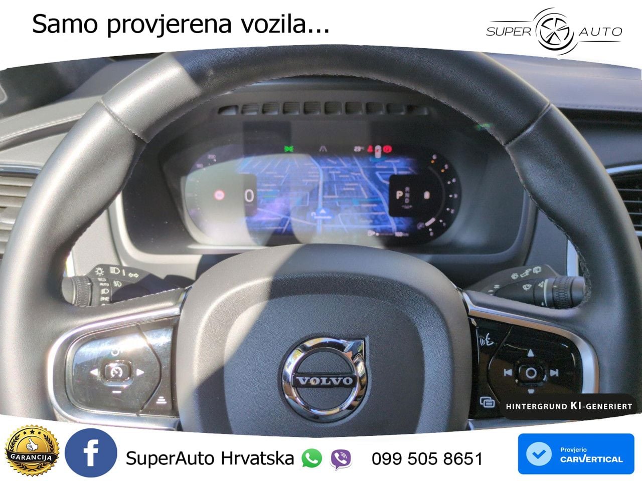 Volvo XC90 2.0 B5 Diesel AWD Automatic ZRAČNI+ACC+GR SJED+KAM+PANO
