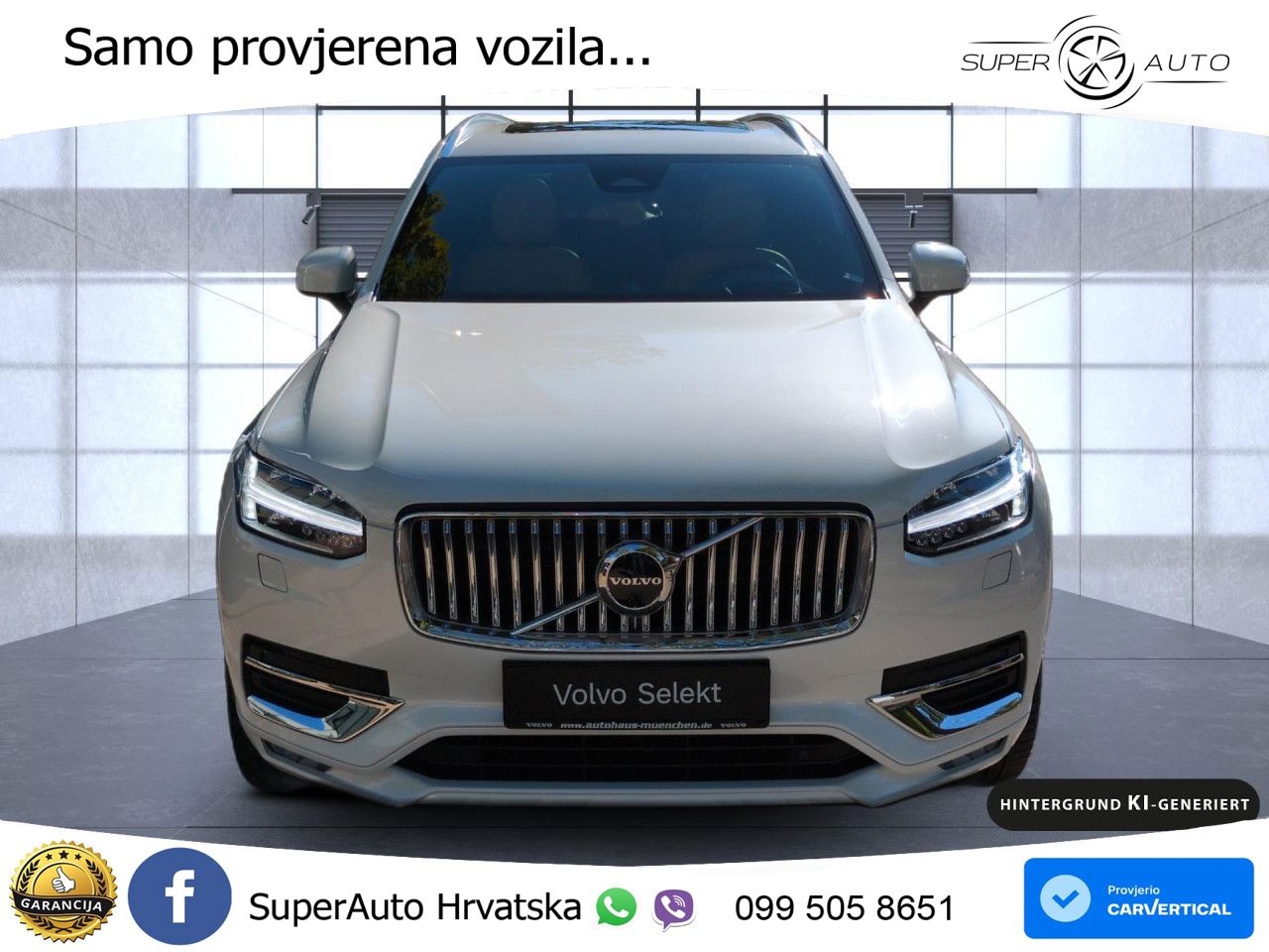 Volvo XC90 2.0 B5 Diesel AWD Automatic ZRAČNI+ACC+GR SJED+KAM+PANO