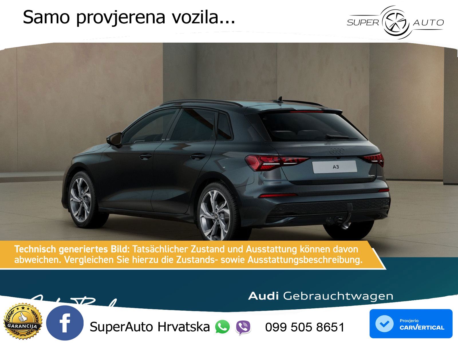 Audi A3 40 TFSI (204 KS) quattro S tronic advanced LED+GR SJED+ACC