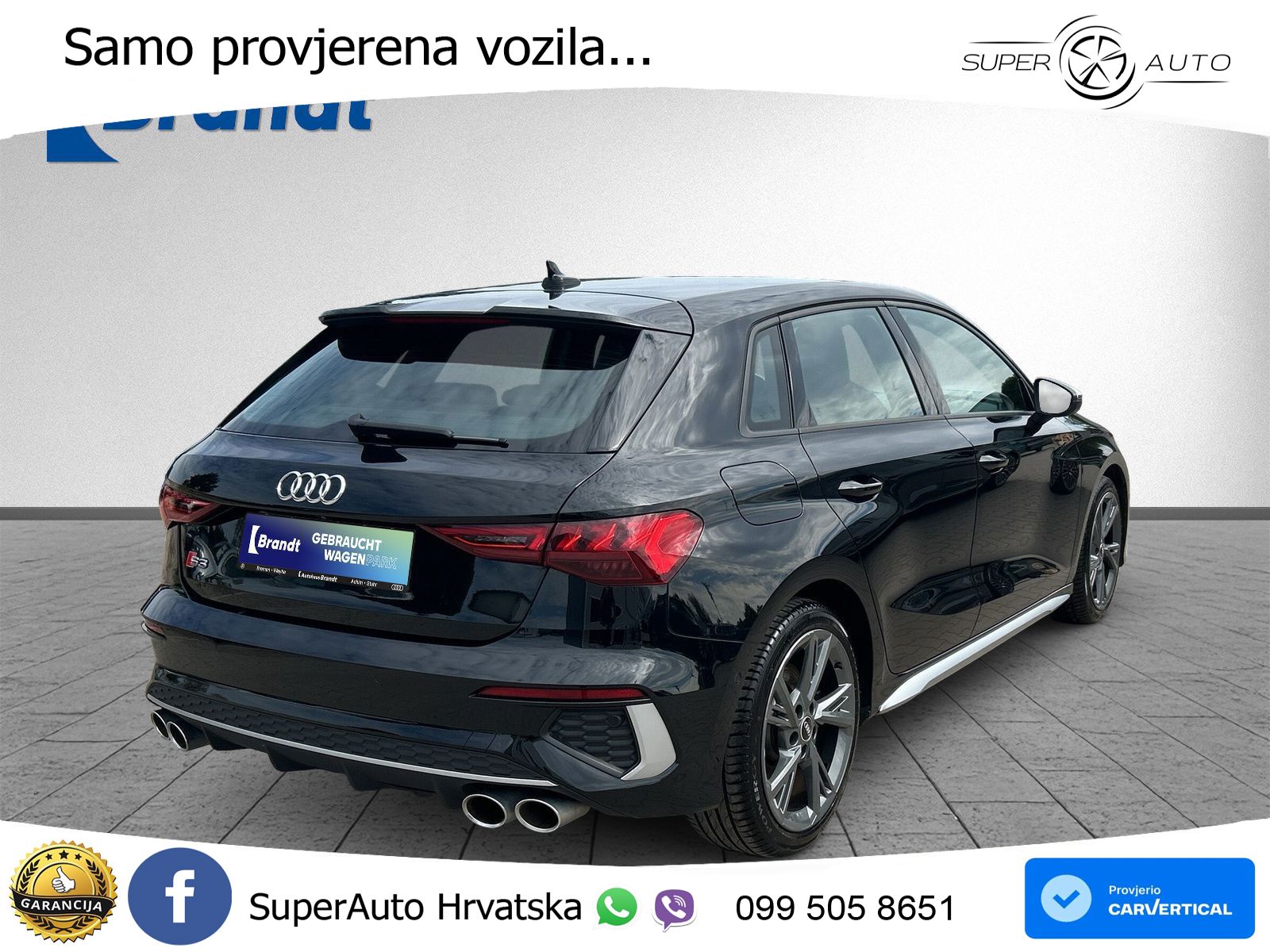 Audi S3 2.0 TFSI (310 KS) quattro S tronic LED+GR SJED+ACC