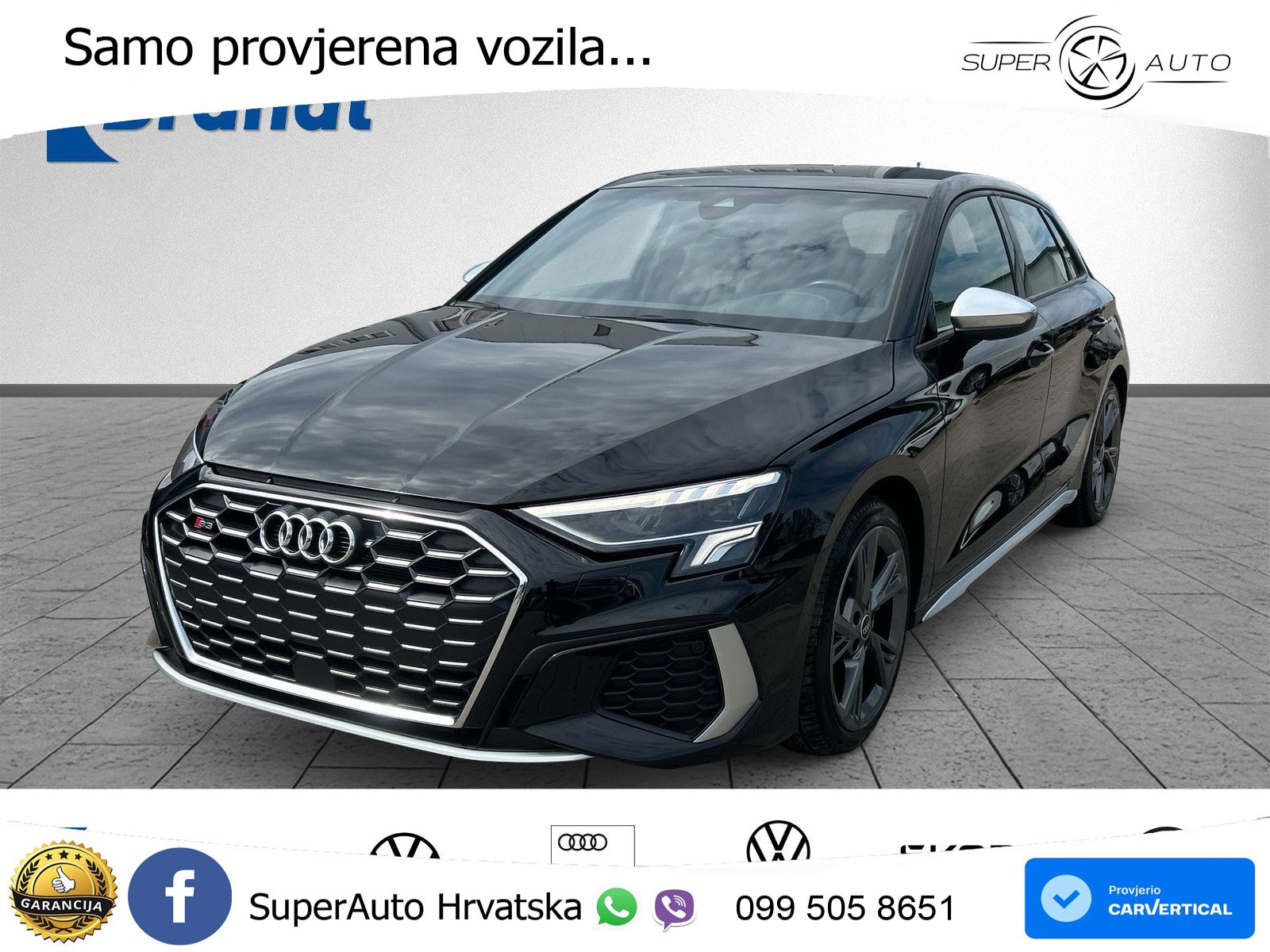 Audi S3 2.0 TFSI (310 KS) quattro S tronic LED+GR SJED+ACC