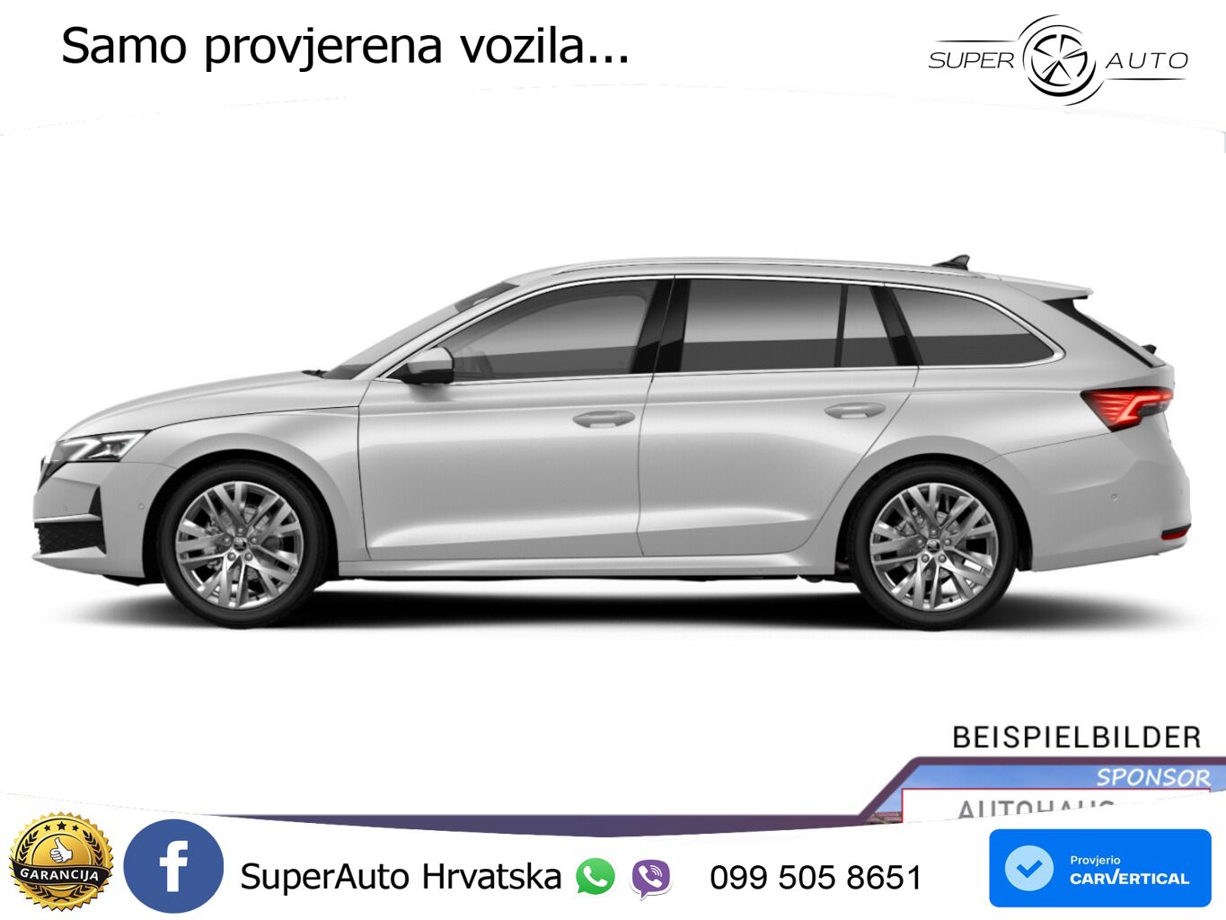 Škoda Octavia Combi 1.5 TSI (150 KS) DSG LED+GR SJED+ACC