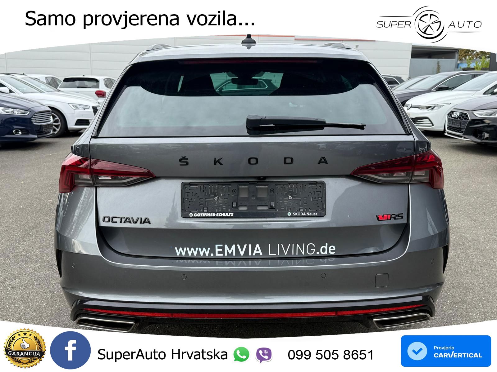 Škoda Octavia Combi RS 2.0 TDI (200 KS) DSG