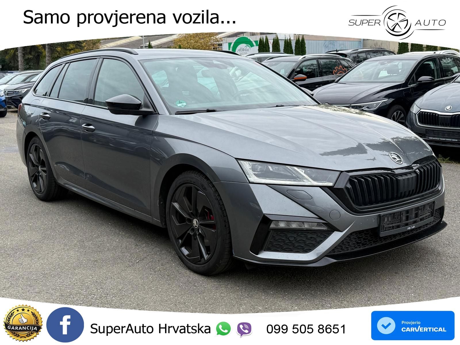 Škoda Octavia Combi RS 2.0 TDI (200 KS) DSG