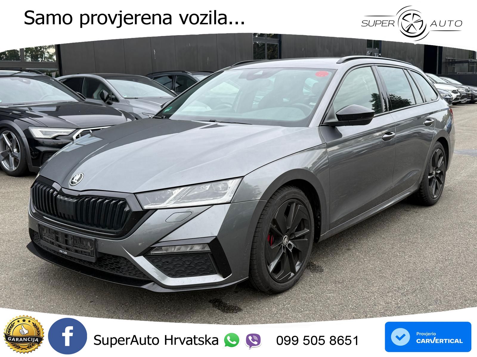 Škoda Octavia Combi RS 2.0 TDI (200 KS) DSG