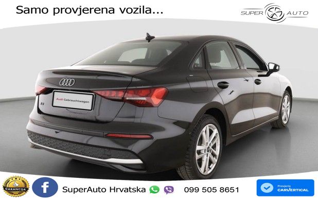 Audi A3 Limuzina 35 TFSI (150 KS) S tronic LED+GR SJED+ACC