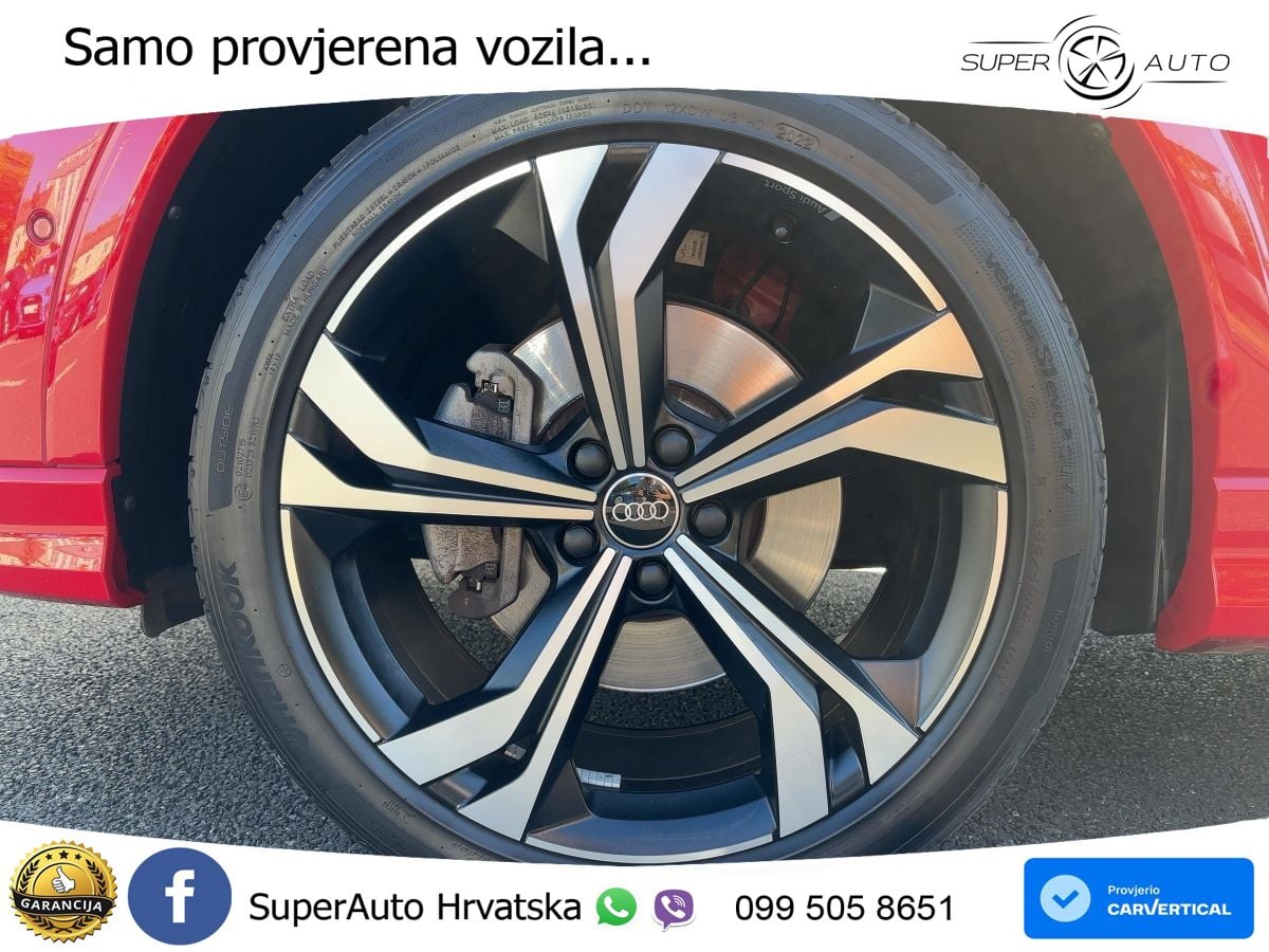 Audi Q3 Sportback 45 TFSI (245 KS) quattro S tronic S line LED+GR SJED+ACC