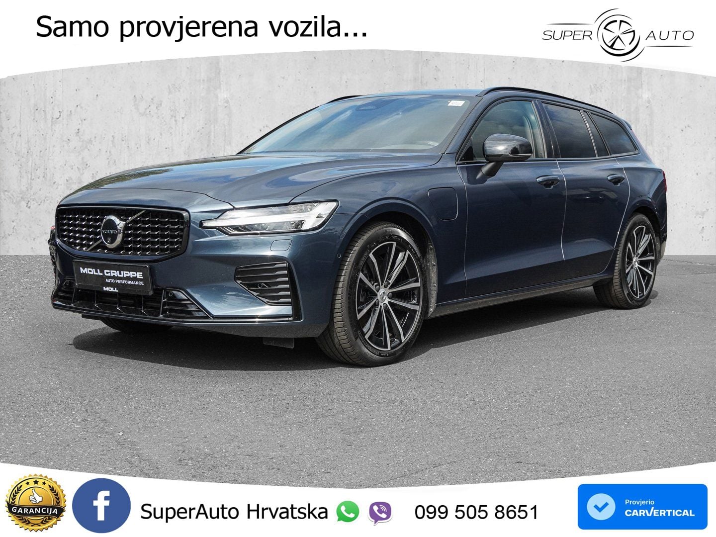 Volvo V60 2.0 T8 AWD Geartronic LED+GR SJED+ACC