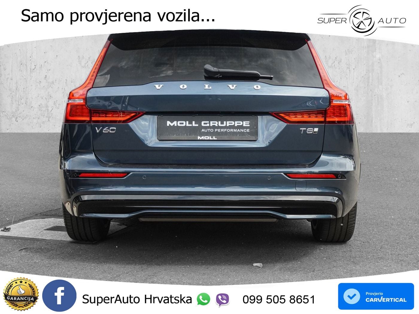 Volvo V60 2.0 T8 AWD Geartronic LED+GR SJED+ACC
