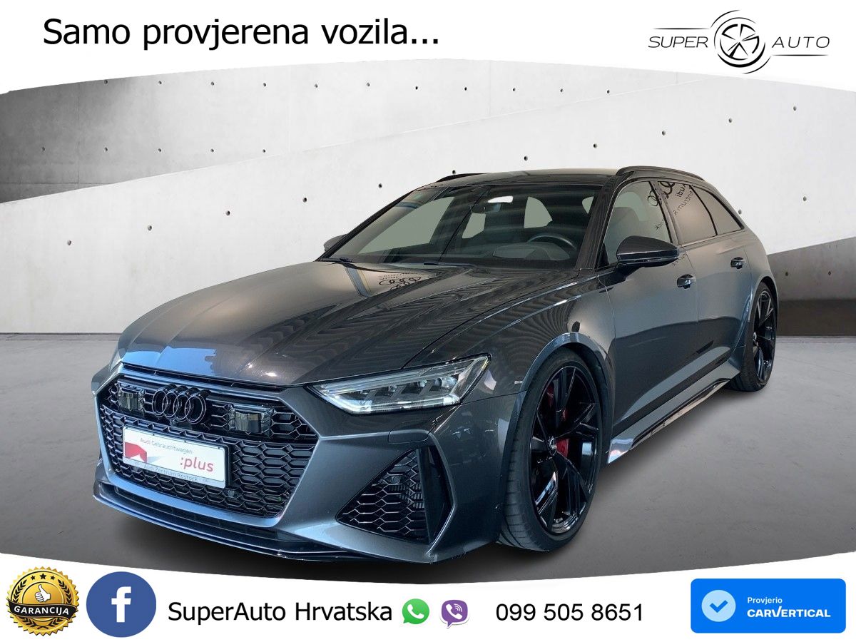 Audi RS6 Avant 4.0 TFSI V8 (600 KS) quattro Tiptronic Kuka LED+GR SJED+ACC