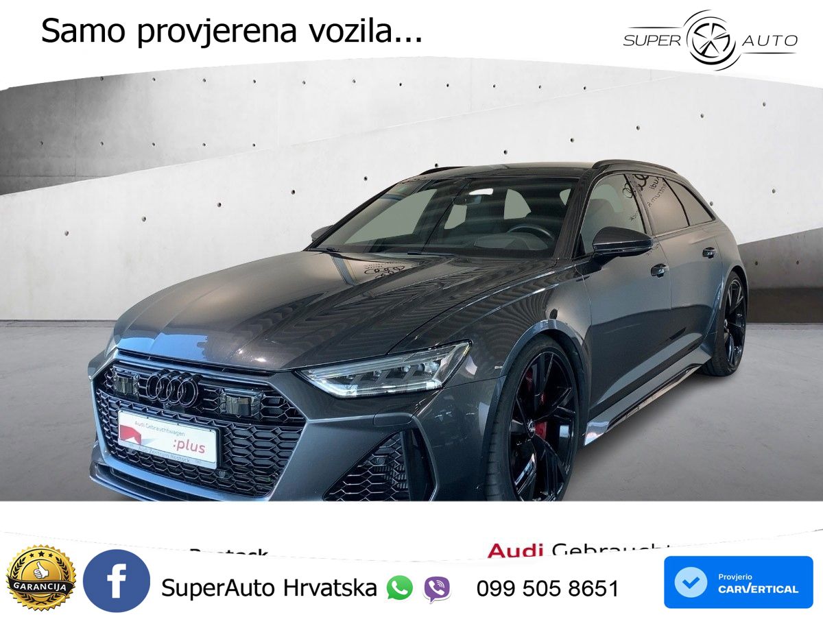 Audi RS6 Avant 4.0 TFSI V8 (600 KS) quattro Tiptronic Kuka LED+GR SJED+ACC