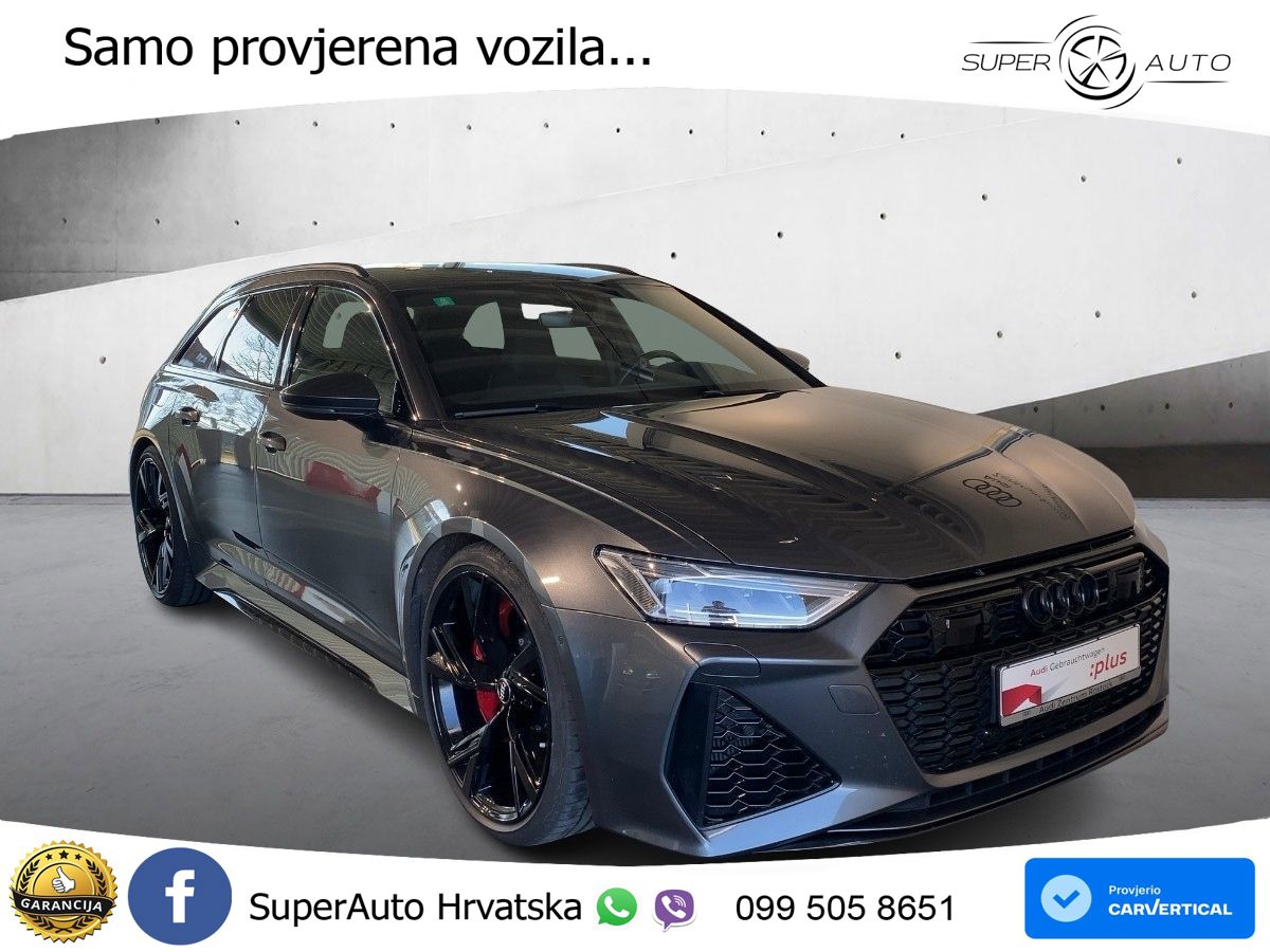 Audi RS6 Avant 4.0 TFSI V8 (600 KS) quattro Tiptronic Kuka LED+GR SJED+ACC
