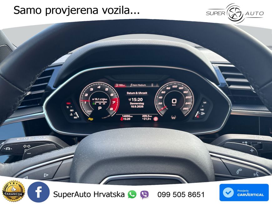 Audi Q3 35 TFSI (150 KS) S tronic S line LED+GR SJED+ACC