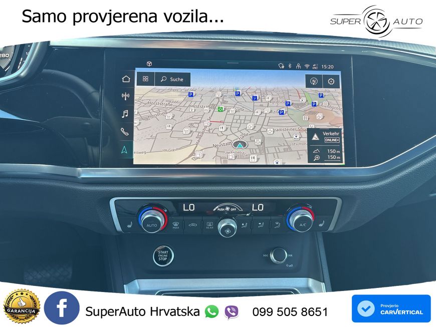 Audi Q3 35 TFSI (150 KS) S tronic S line LED+GR SJED+ACC