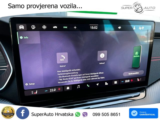 Škoda Octavia Combi RS 2.0 TSI (265 KS) DSG LED+GR SJED+ACC