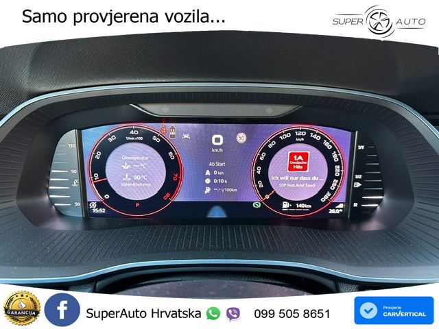 Škoda Octavia Combi RS 2.0 TSI (265 KS) DSG LED+GR SJED+ACC