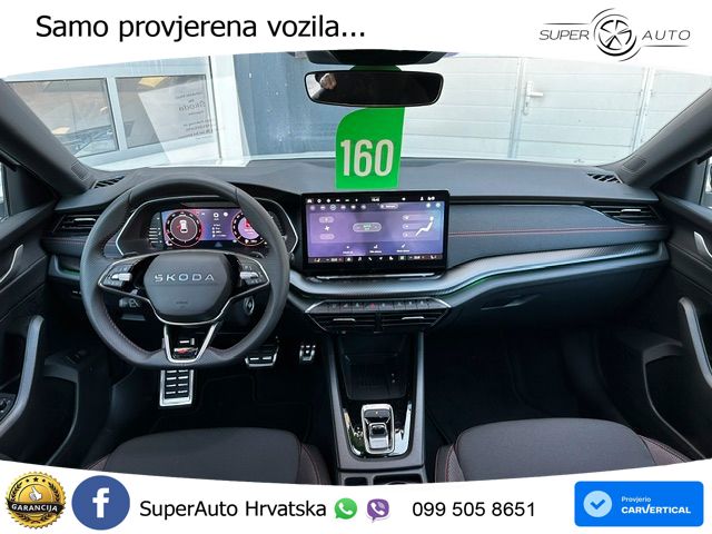 Škoda Octavia Combi RS 2.0 TSI (265 KS) DSG LED+GR SJED+ACC