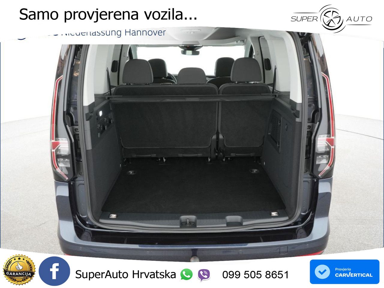 Volkswagen Caddy ENERGY eHYBRID Keyless RearView Klima 116 KS