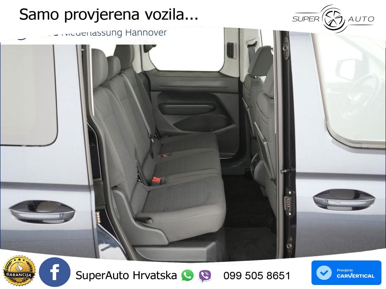 Volkswagen Caddy ENERGY eHYBRID Keyless RearView Klima 116 KS