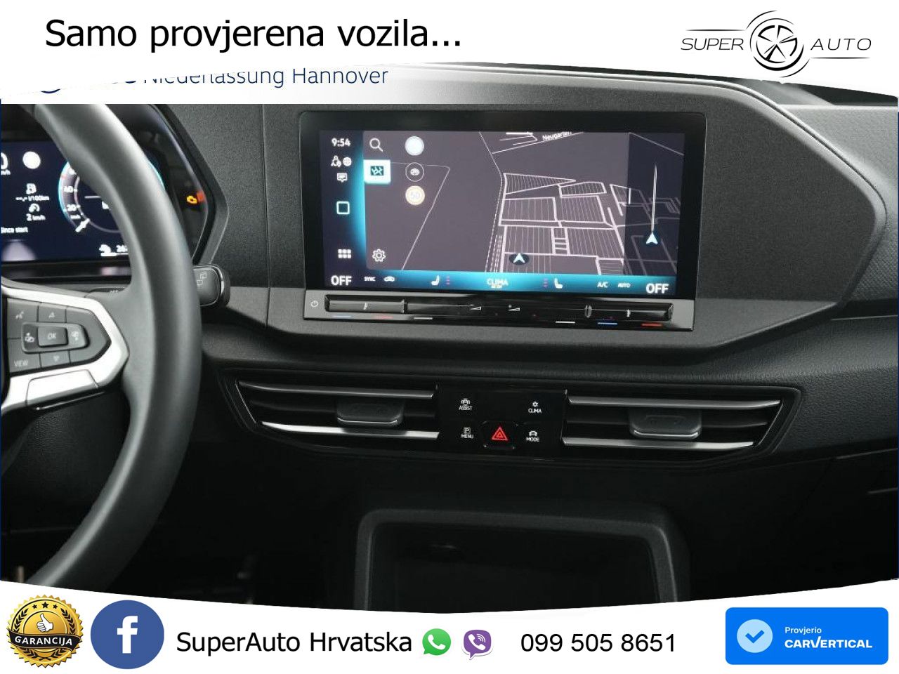 Volkswagen Caddy ENERGY eHYBRID Keyless RearView Klima 116 KS