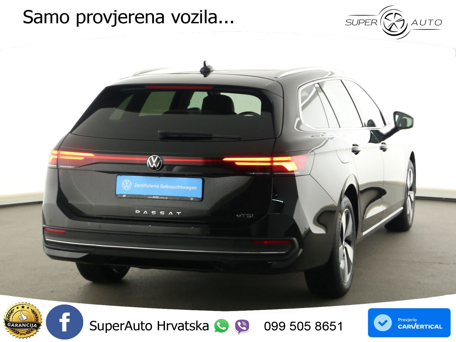 Volkswagen Passat Variant 1.5 eTSI (150 KS) DSG Business LED+GR SJED+ACC
