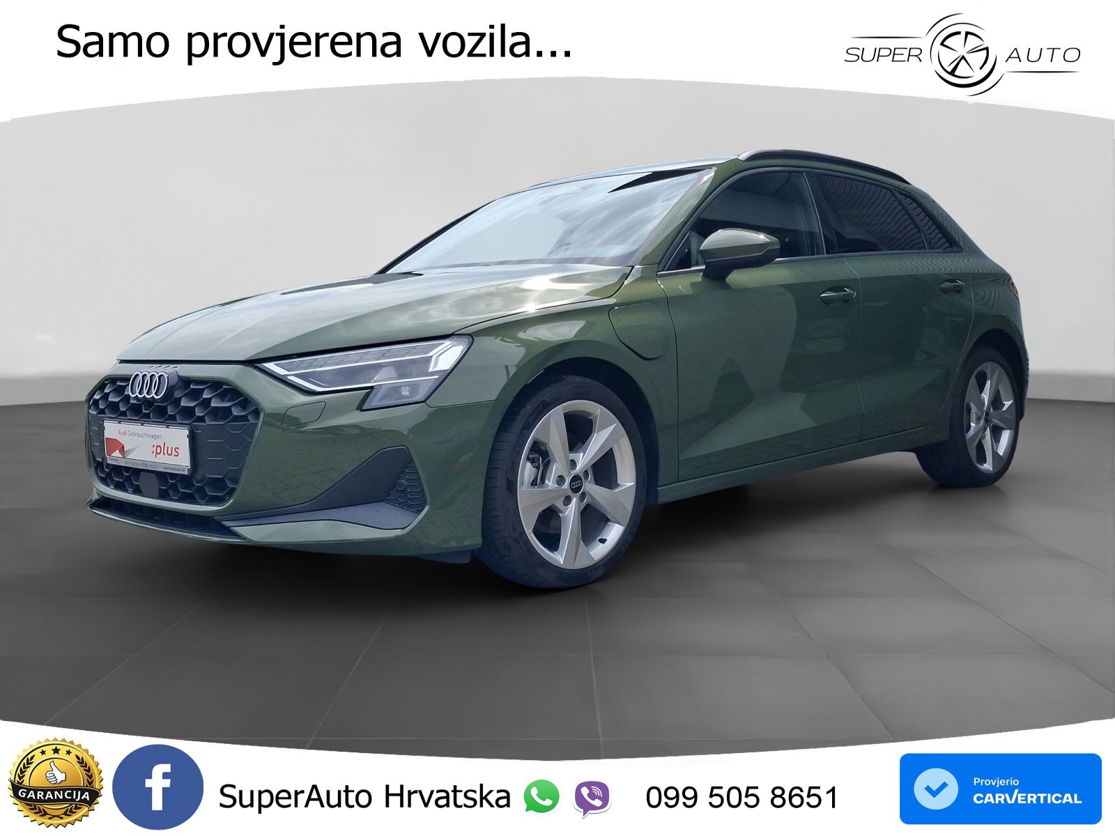 Audi A3 Sportback 40 TFSI e (204 KS) Plug-in Hybrid S tronic LED+GR SJED+ACC