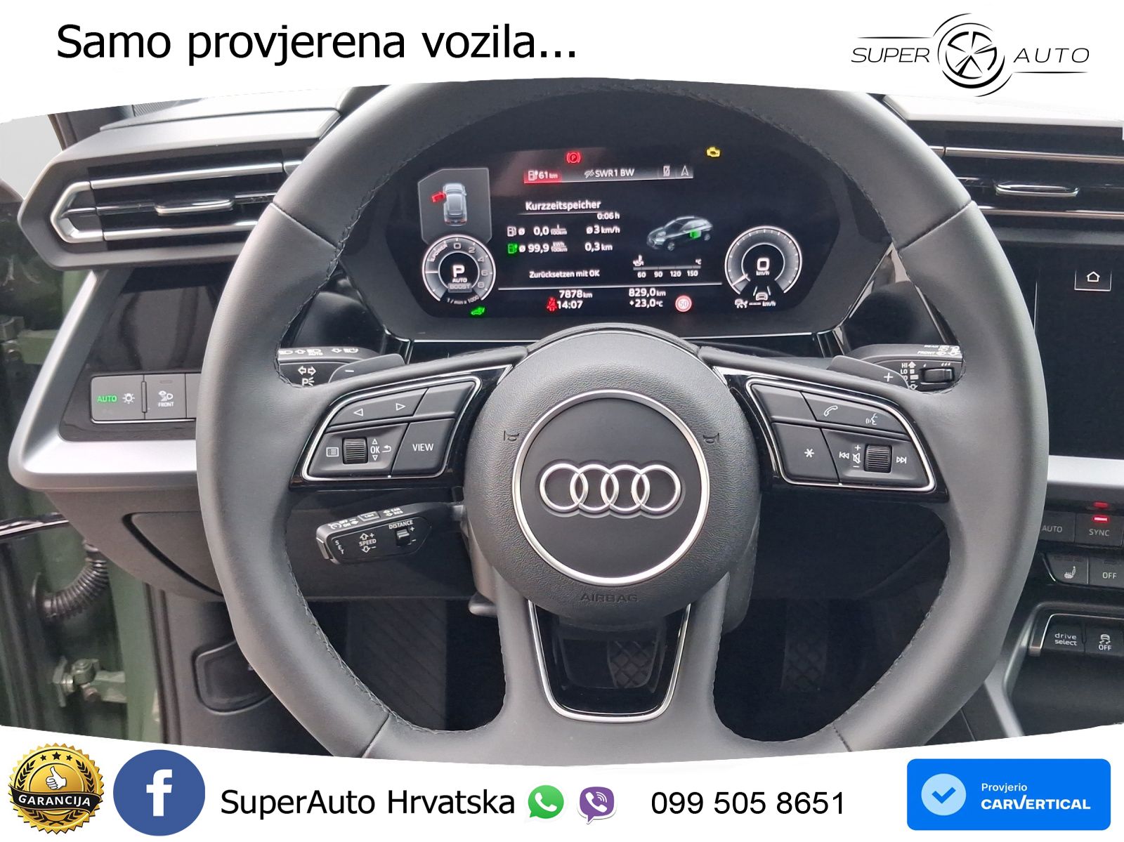 Audi A3 Sportback 40 TFSI e (204 KS) Plug-in Hybrid S tronic LED+GR SJED+ACC