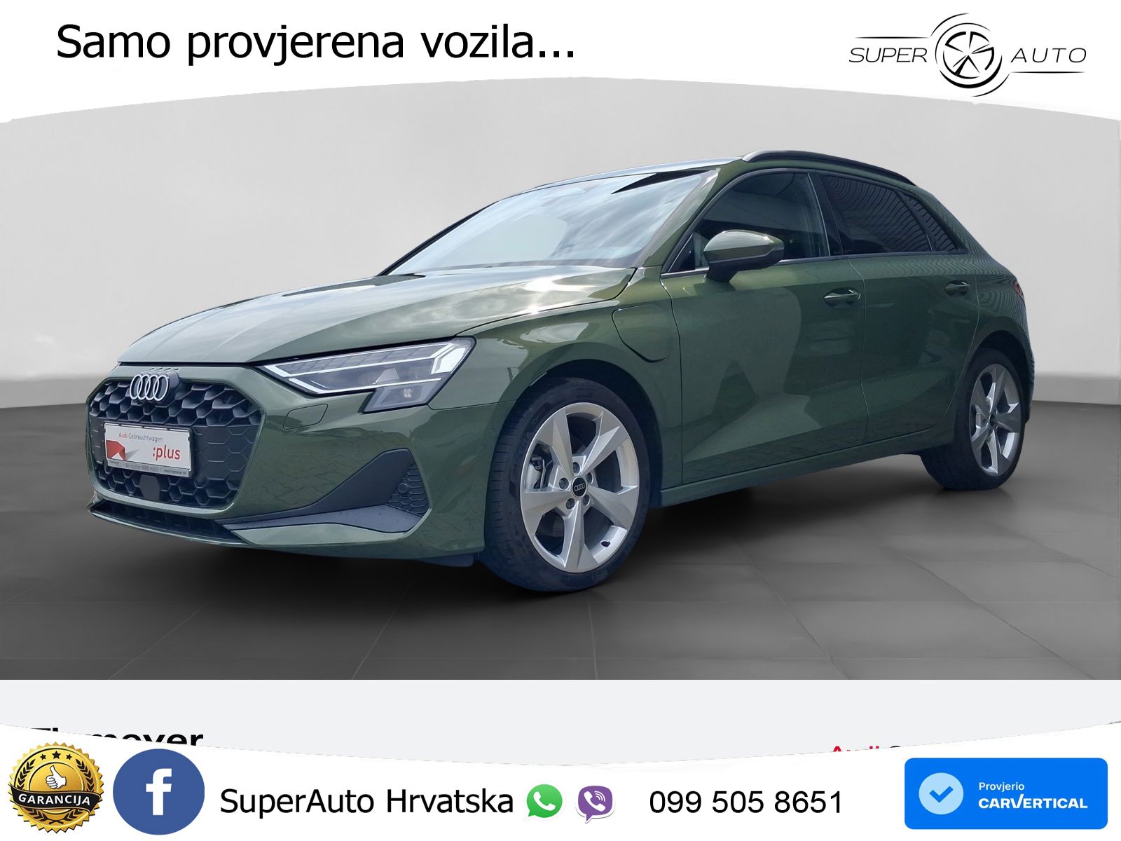 Audi A3 Sportback 40 TFSI e (204 KS) Plug-in Hybrid S tronic LED+GR SJED+ACC