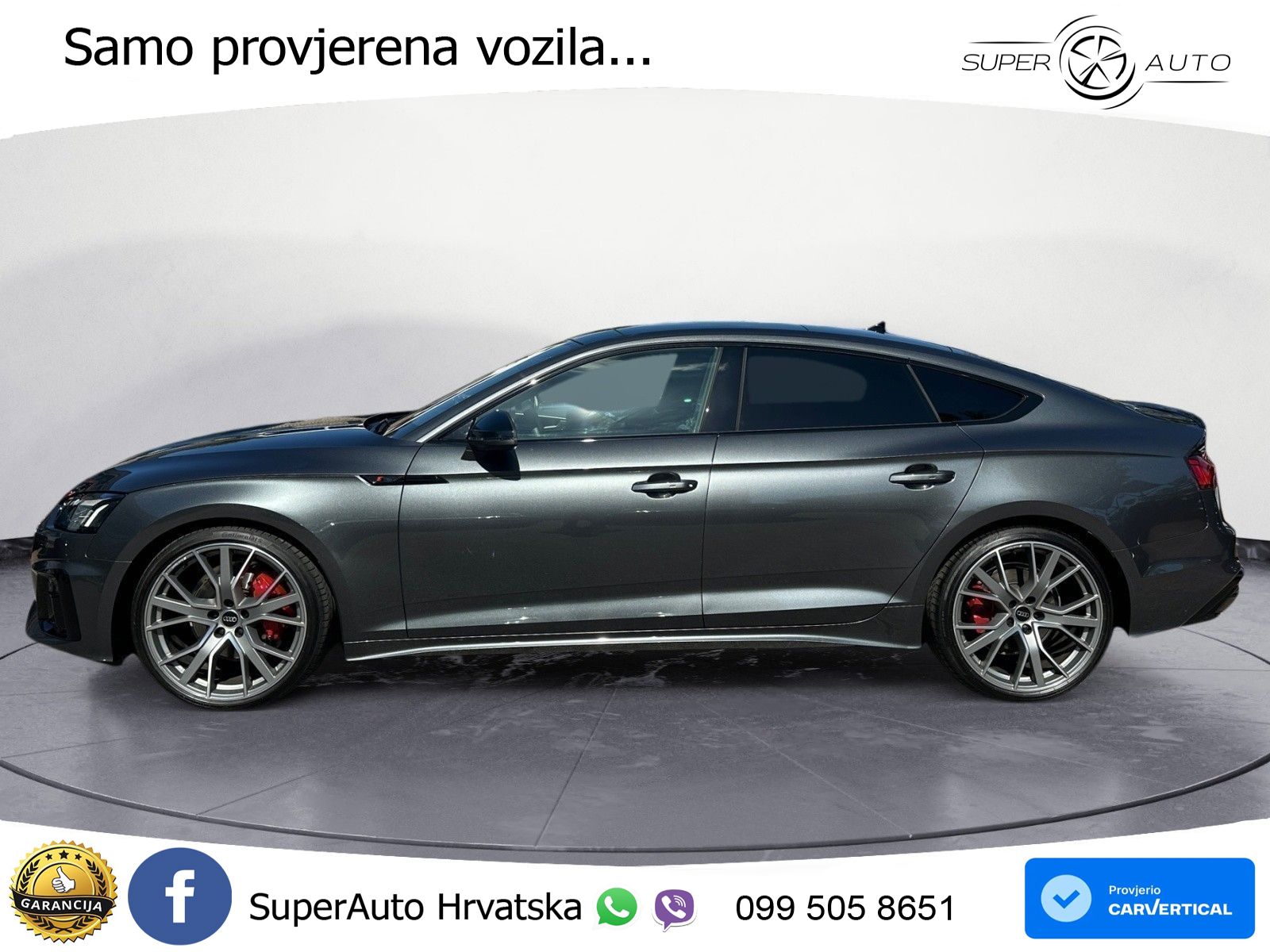 Audi A5 Sportback 40 TDI (204 KS) quattro S tronic S line MATRIX+GR SJED+KAM