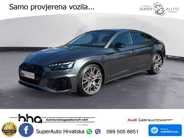 Audi A5 Sportback 40 TDI (204 KS) quattro S tronic S line MATRIX+GR SJED+KAM