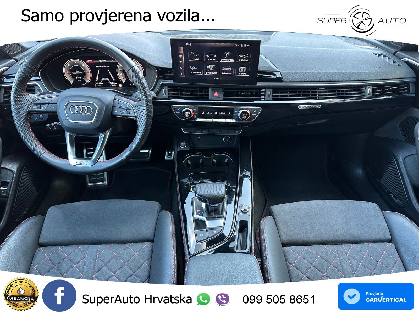 Audi A5 Sportback 40 TDI (204 KS) quattro S tronic S line MATRIX+GR SJED+KAM