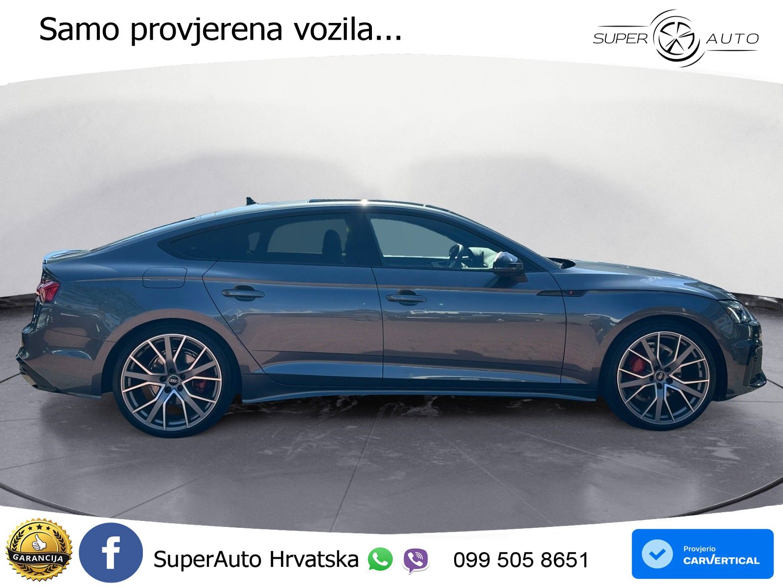 Audi A5 Sportback 40 TDI (204 KS) quattro S tronic S line MATRIX+GR SJED+KAM