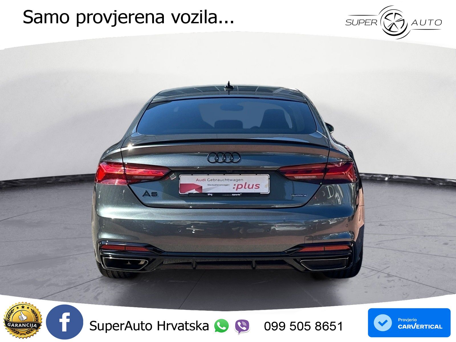 Audi A5 Sportback 40 TDI (204 KS) quattro S tronic S line MATRIX+GR SJED+KAM
