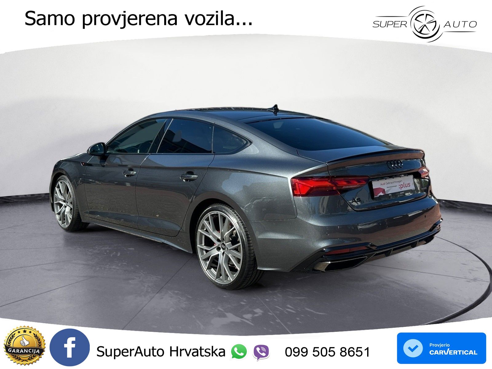 Audi A5 Sportback 40 TDI (204 KS) quattro S tronic S line MATRIX+GR SJED+KAM