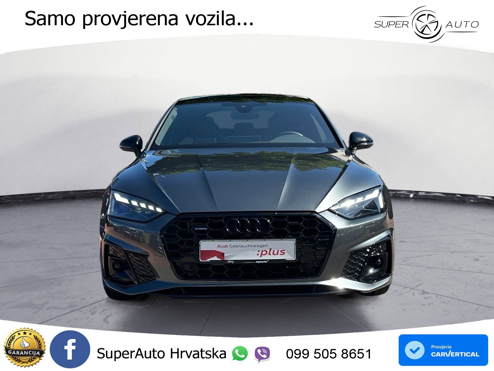 Audi A5 Sportback 40 TDI (204 KS) quattro S tronic S line MATRIX+GR SJED+KAM