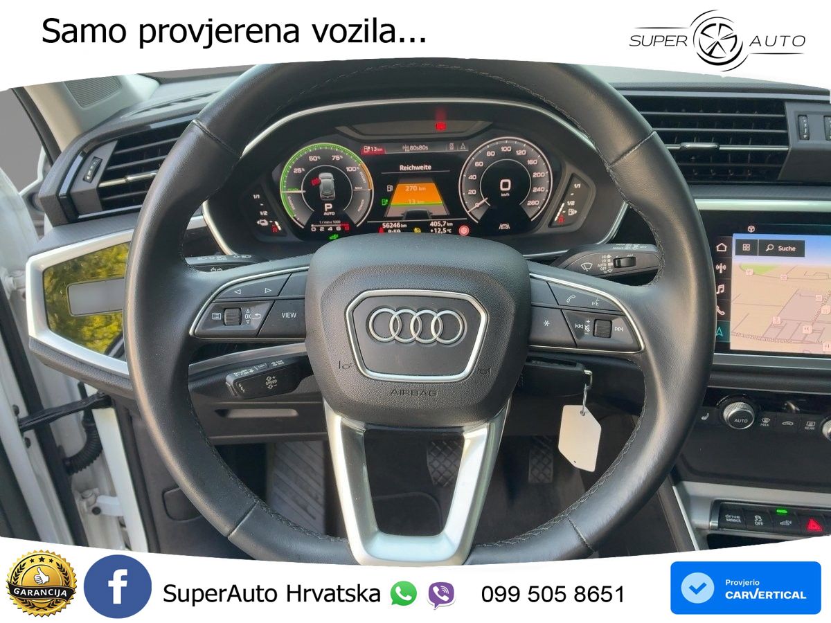 Audi Q3 45 TFSIe (245 KS) S tronic S line