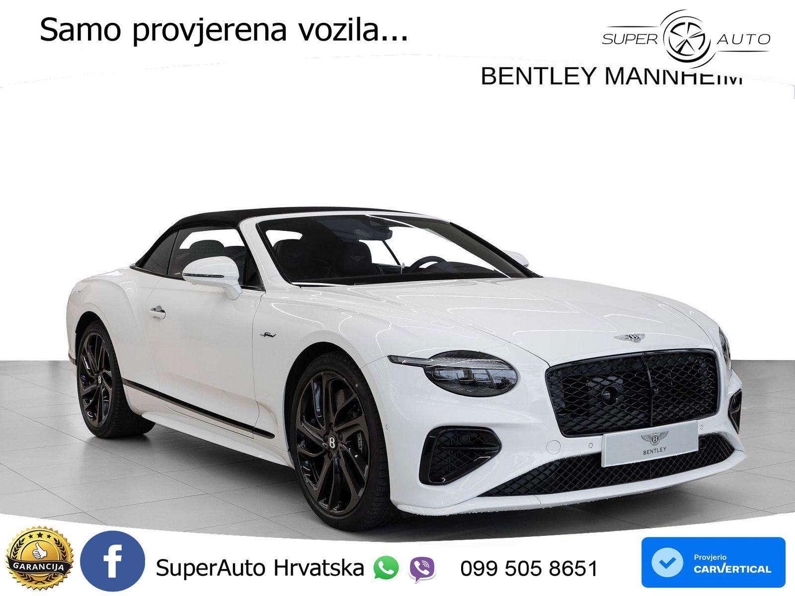 Bentley Continental GTC IV 4.0 V8 TFSi (782 KS) AWD DCT LED+GR SJED+ACC