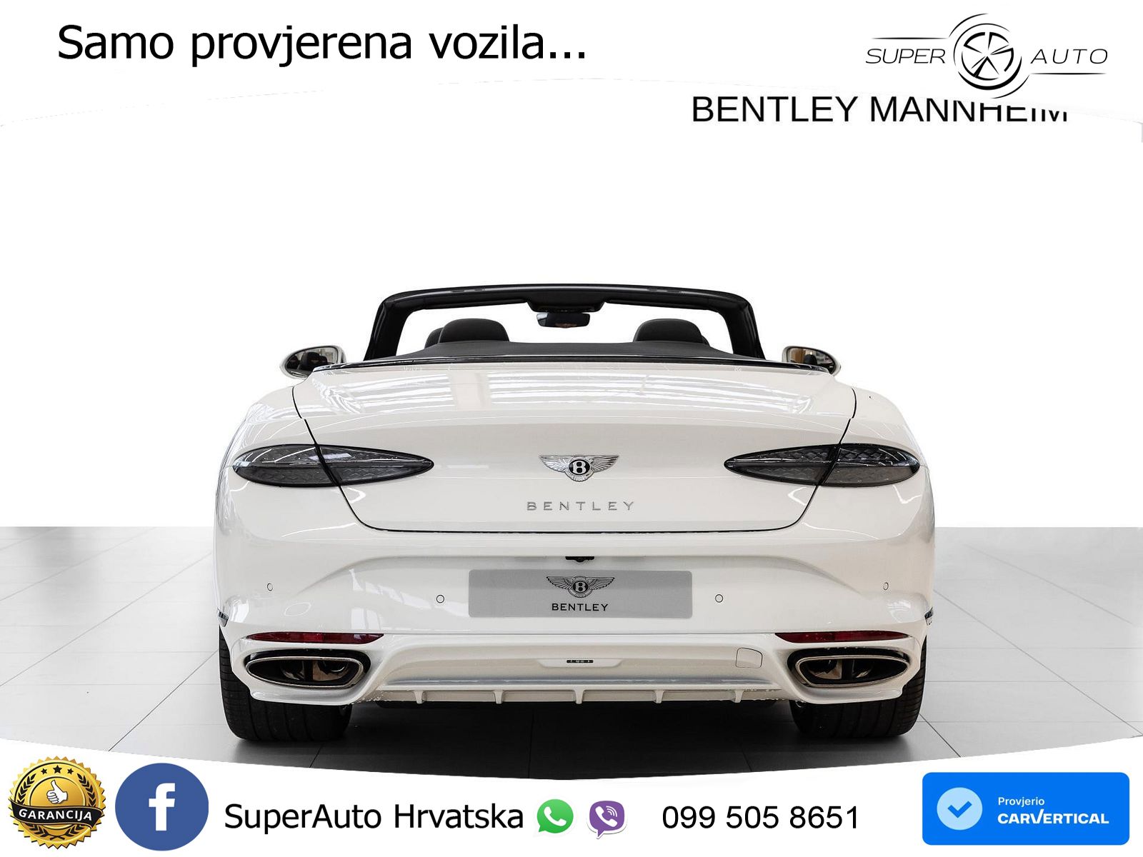 Bentley Continental GTC IV 4.0 V8 TFSi (782 KS) AWD DCT LED+GR SJED+ACC