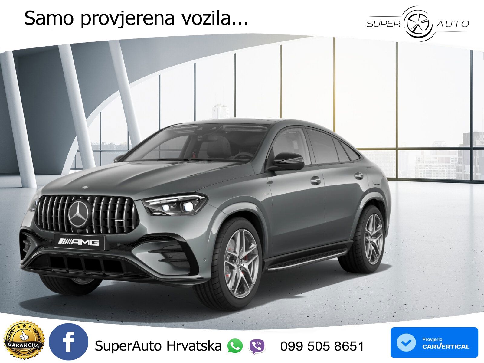 Mercedes AMG GLE 53 (544 KS) Hybrid 4MATIC+ 9G-TRONIC