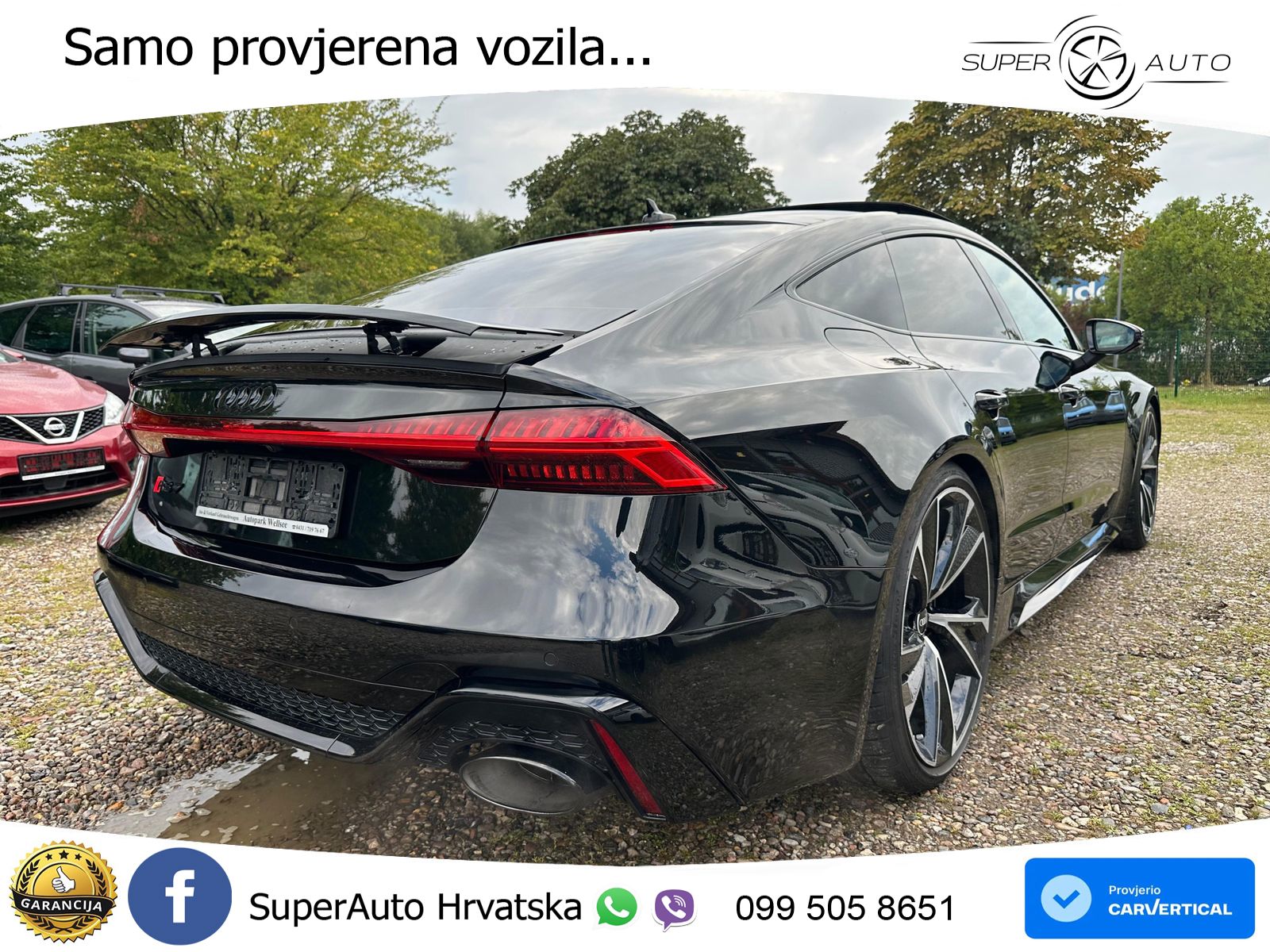 Audi RS7 4.0 TFSI V8 (600 KS) quattro tiptronic LED+GR SJED+ACC