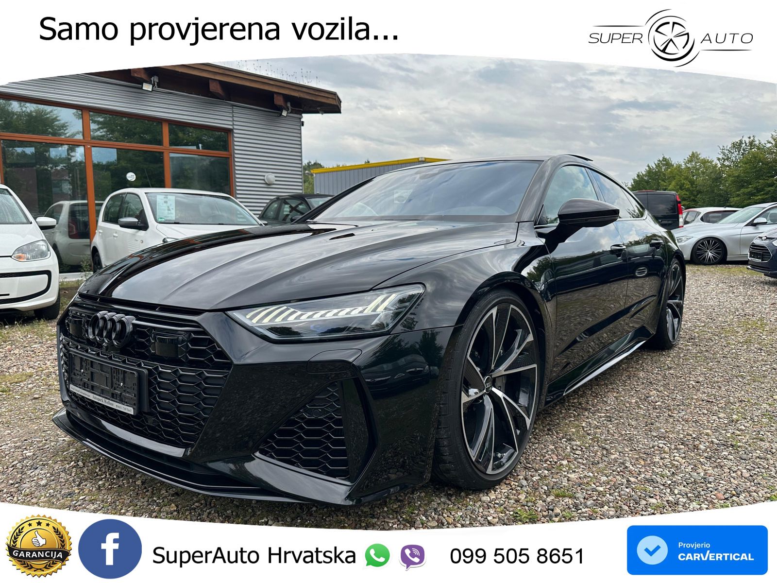 Audi RS7 4.0 TFSI V8 (600 KS) quattro tiptronic LED+GR SJED+ACC