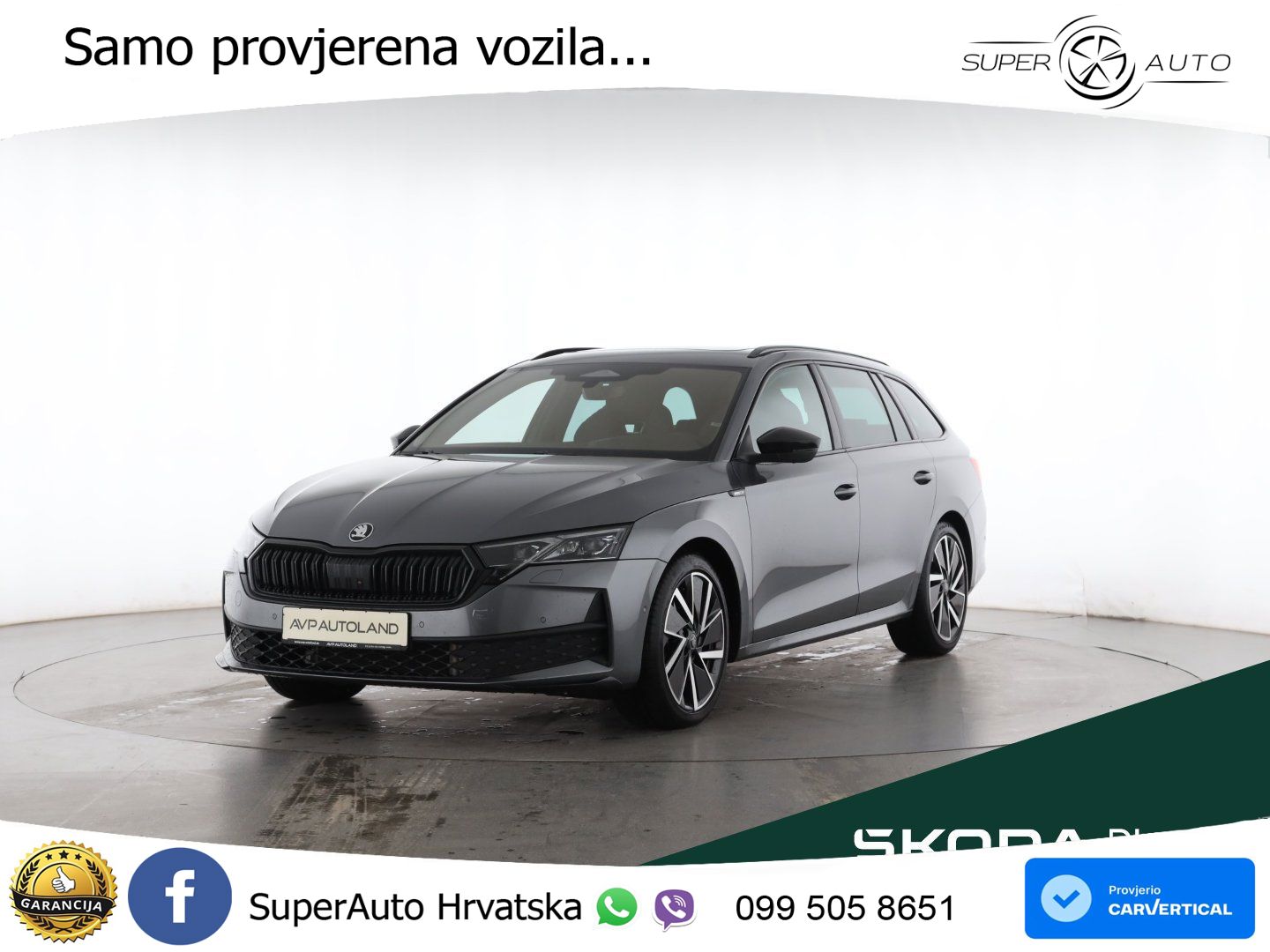 Škoda Octavia Combi 2.0 TSI (204 KS) 4x4 DSG SportLine ACC+HEAD+4xGR SJED+360+PANO