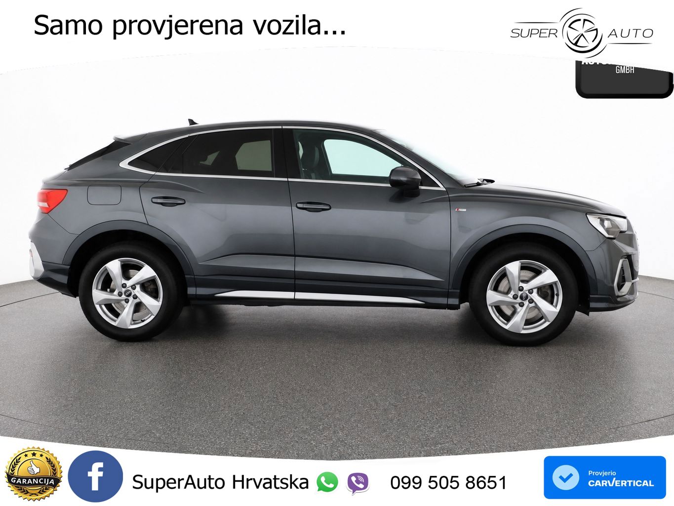 Audi Q3 Sportback 40 TDI (200 KS) quattro S tronic S line
