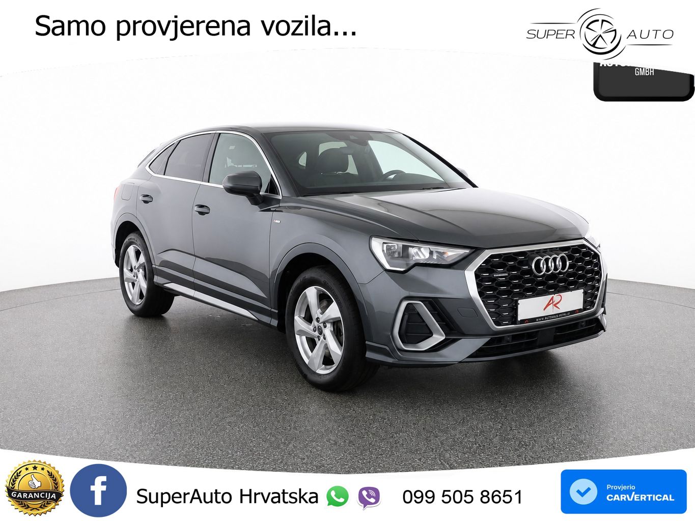 Audi Q3 Sportback 40 TDI (200 KS) quattro S tronic S line