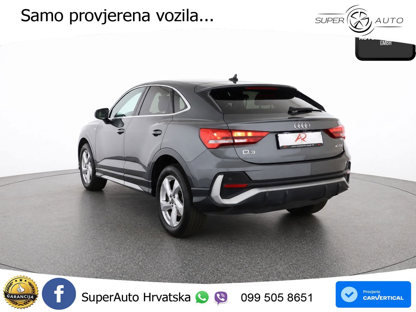 Audi Q3 Sportback 40 TDI (200 KS) quattro S tronic S line