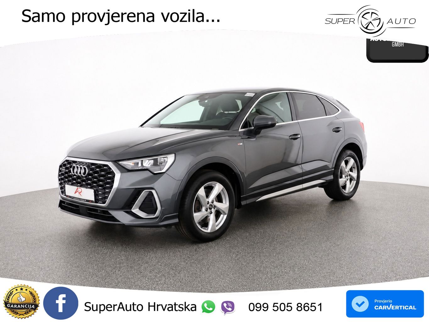 Audi Q3 Sportback 40 TDI (200 KS) quattro S tronic S line