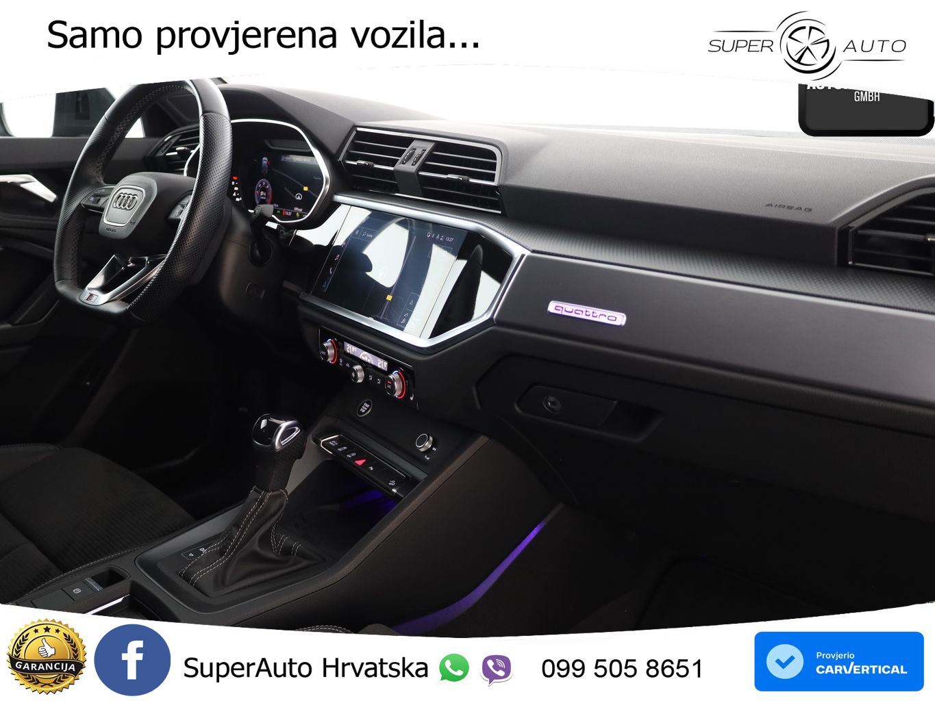 Audi Q3 Sportback 40 TDI (200 KS) quattro S tronic S line