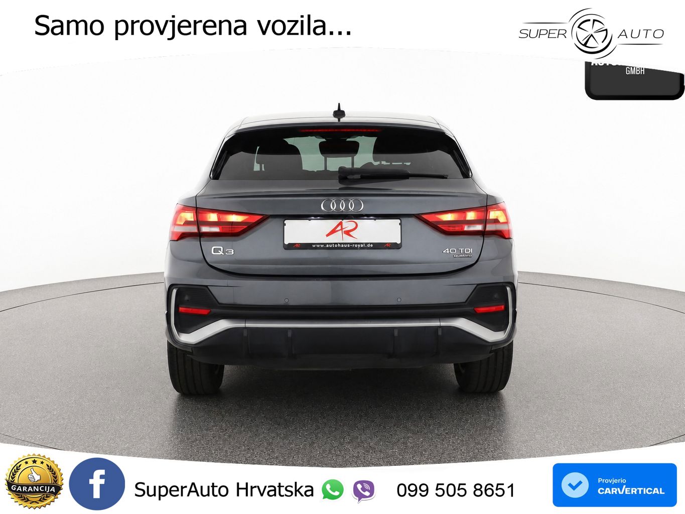 Audi Q3 Sportback 40 TDI (200 KS) quattro S tronic S line