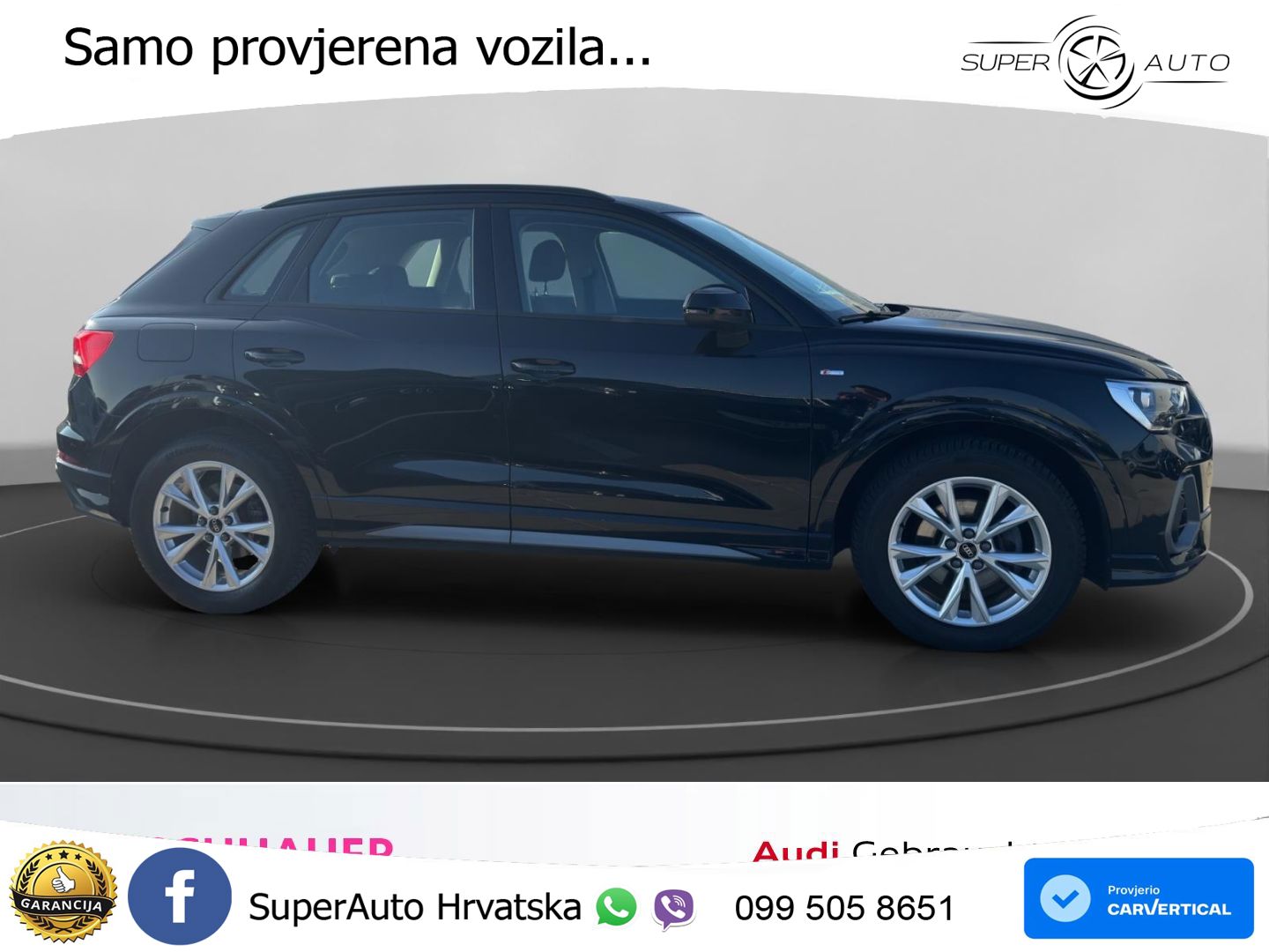 Audi Q3 35 TDI (150 KS) S tronic S line LED+GR SJED+ACC
